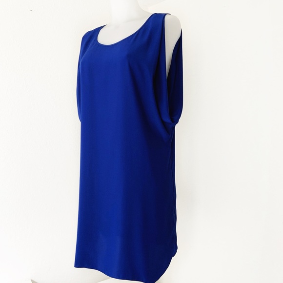 Amanda Uprichard Dresses & Skirts - Amanda Uprichard Silk Electric Blue Dress M